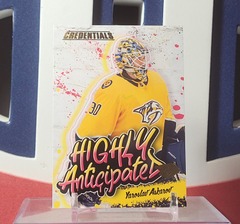 Yaroslav Askarov 2023-24 - Highly Anticipated Rookie #Ha-46 Credentials Upper Deck